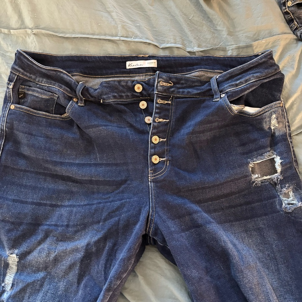Kancan X Maurices - Button Fly Plus Size Skinny J… - image 1